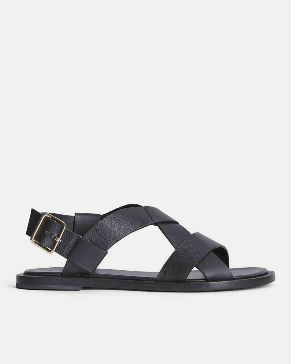 The City Strap Sandal | Black