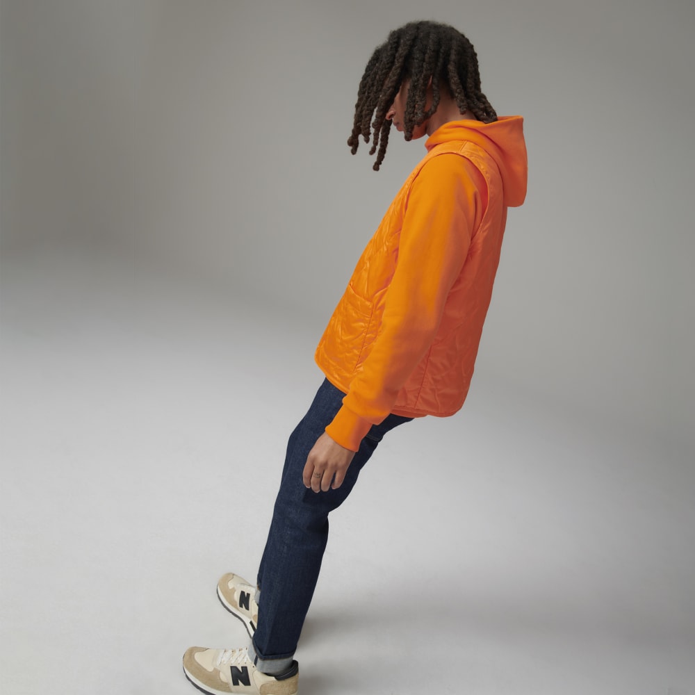 The ReNew Liner Vest | Safety Orange - Image 8