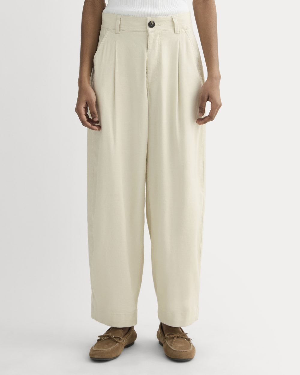 The Everywhere Pant in Stretch Linen | Birch - Image 3
