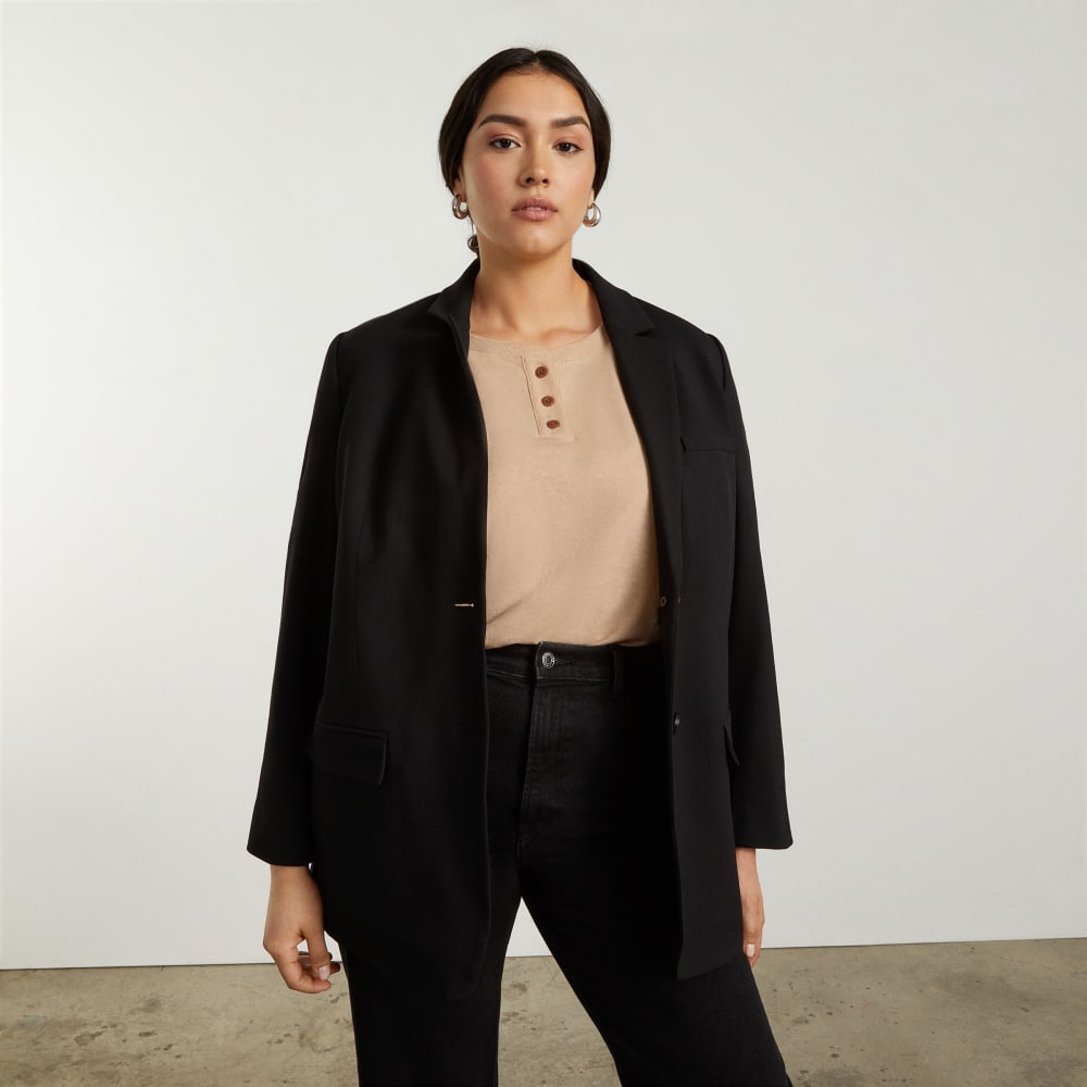 The Vintage Henley Hemp Tee | Hazelnut - Image 6