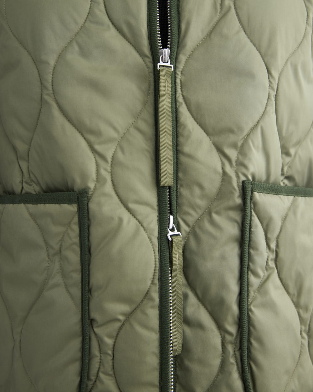 ReNew Quilted Vest | Lichen Green - Image 6