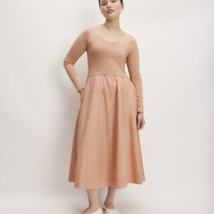 The Long-Sleeve Riviera Dress | Blush Pink