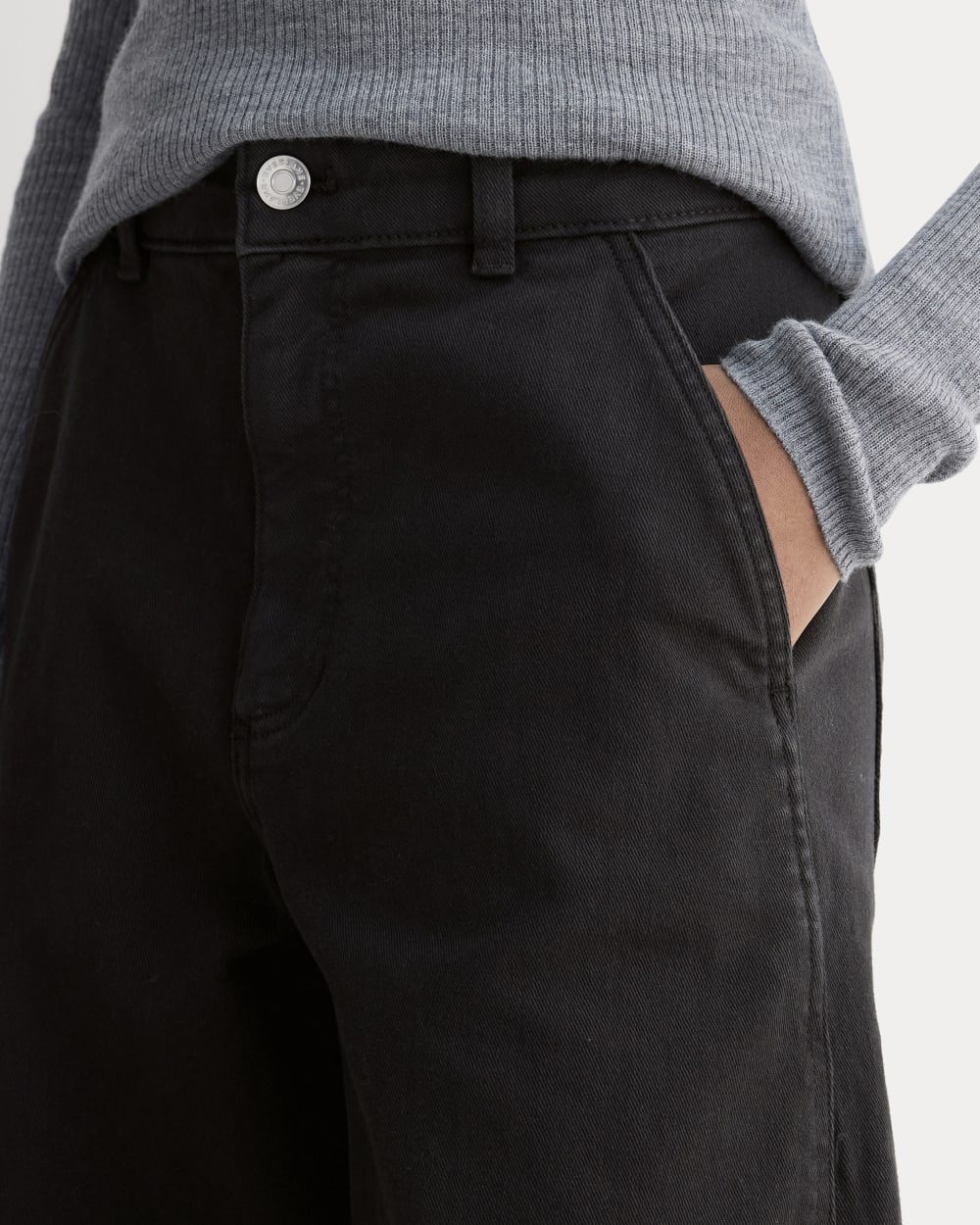 The Utility Curve Pant | Black - Image 5