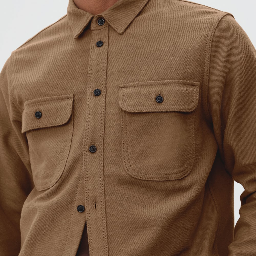 The Heavyweight Overshirt | Uniform | Toasted Coconut - Image 4