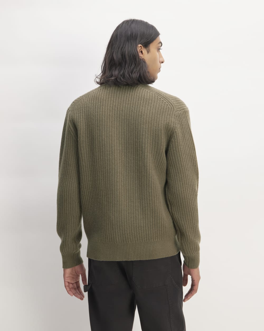 The Felted Merino Half-Zip Sweater | Kalamata - Image 6