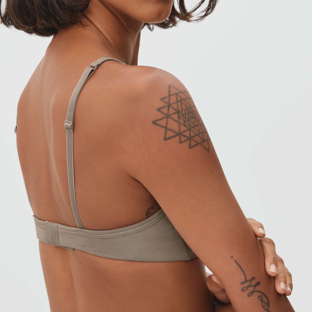 The Cotton Bralette | Burnt Sugar - Image 2