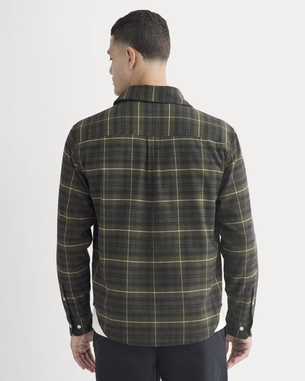 Brushed Flannel Shirt | Heather Beech - Image 6
