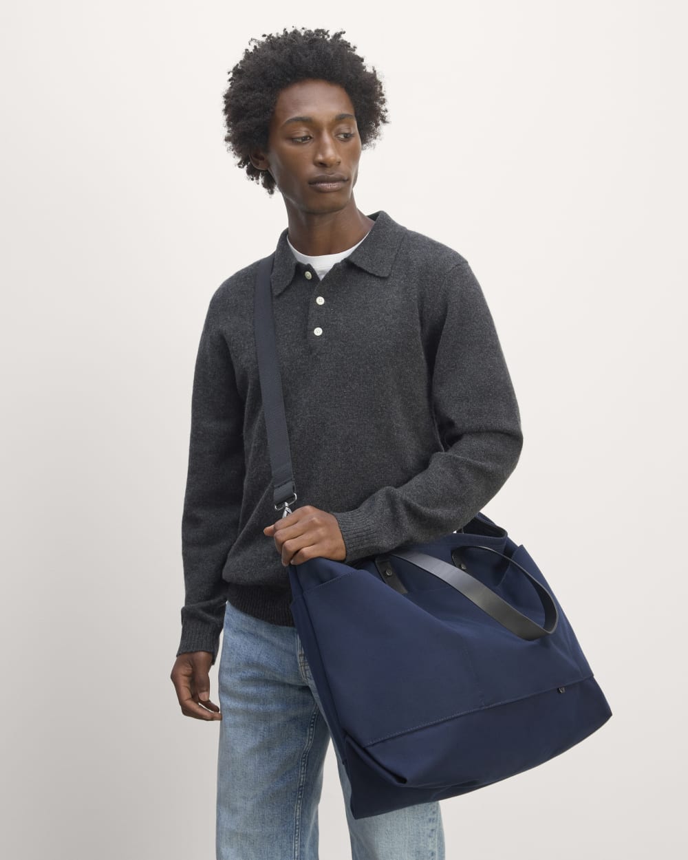 The Canvas Weekender | Navy - Image 3