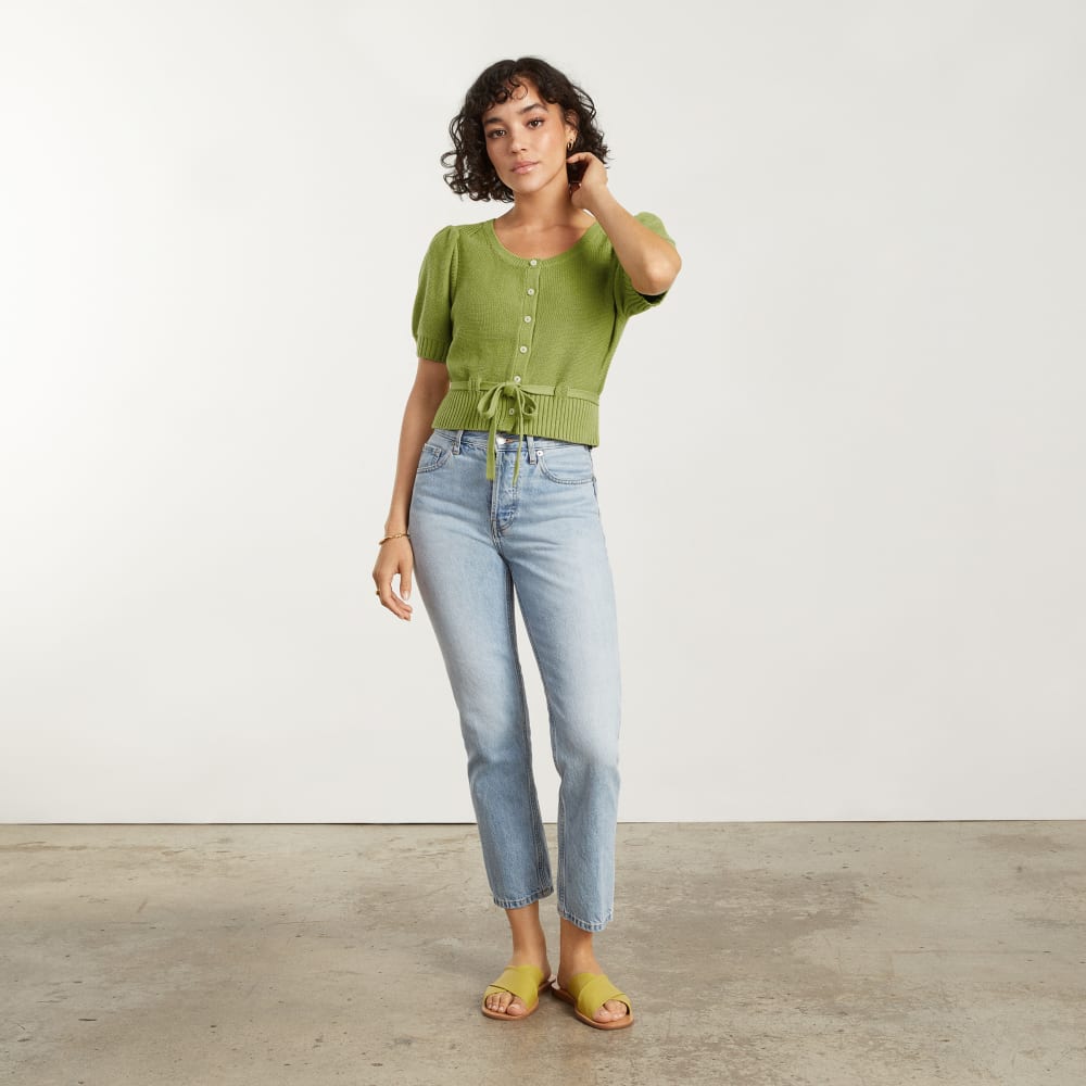 The Puff Sleeve Sweater Top | Pepper - Image 4