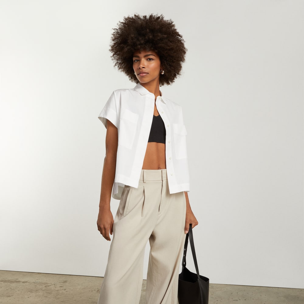 The Short-Sleeve Box Shirt | White - Image 5