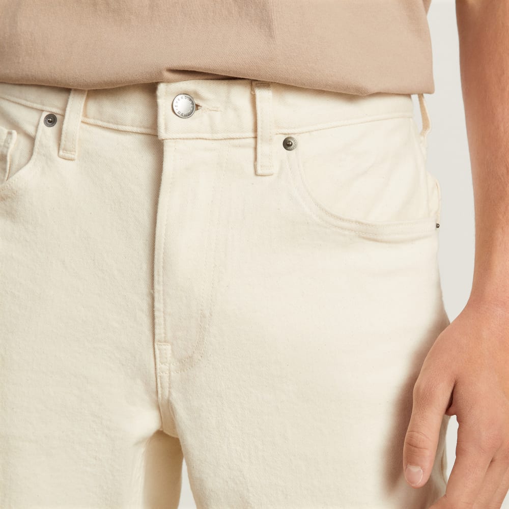 The Organic Cotton Slim-Fit Jean | Bone - Image 5