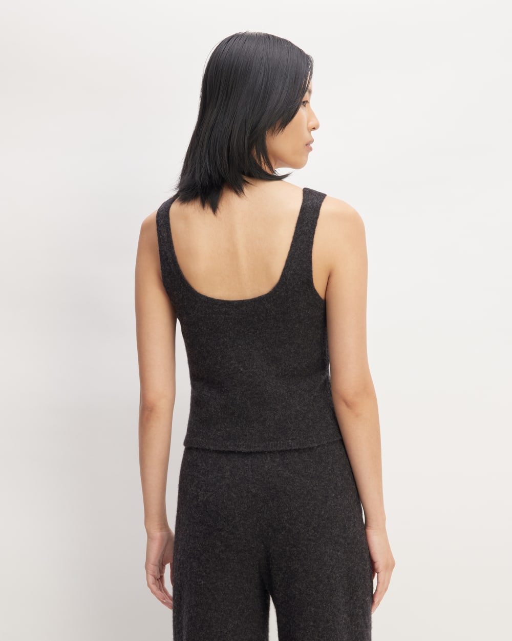 The Cozy-Stretch Tank | Charcoal - Image 5