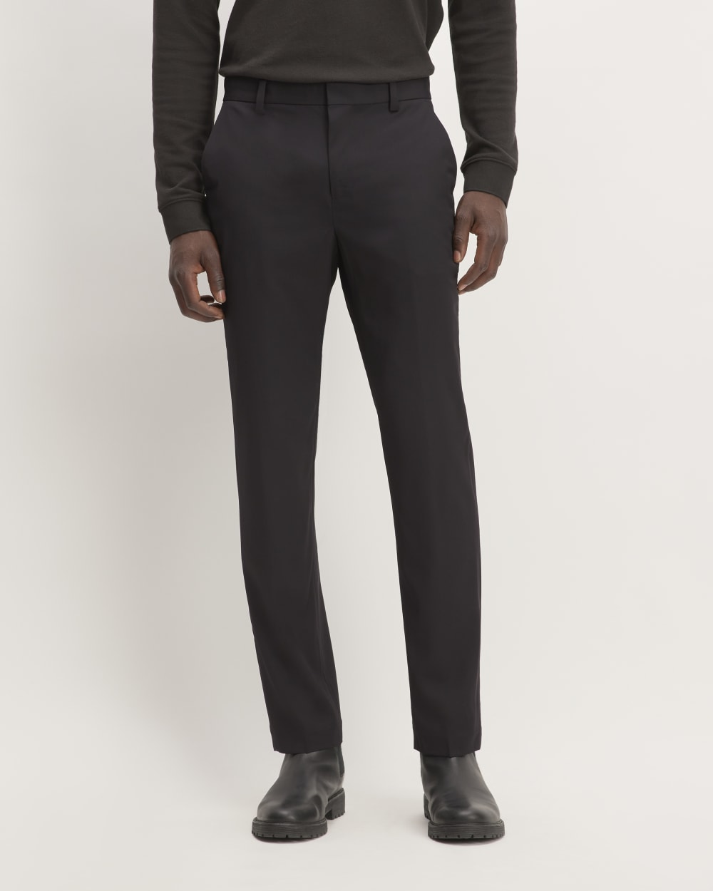 The Italian Wool Pant | Black - Image 3