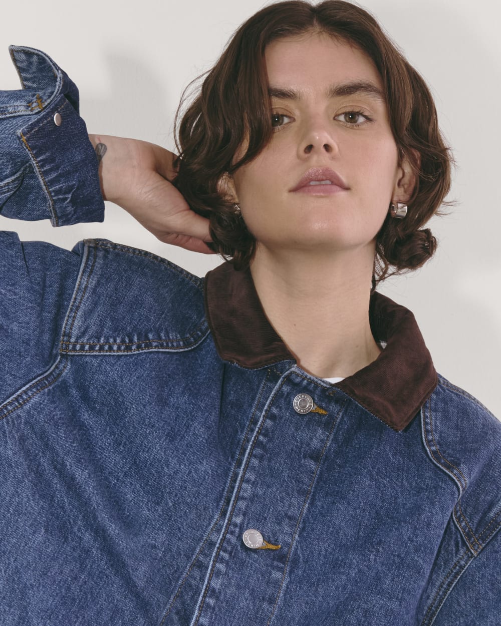 The Unisex Denim Ranch Jacket | Deep Atlantic - Image 3
