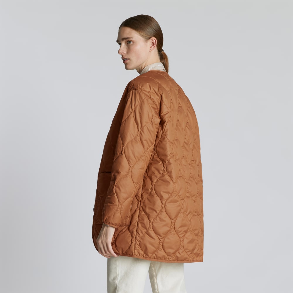 The Quilted Liner | Tawny Brown - Image 3