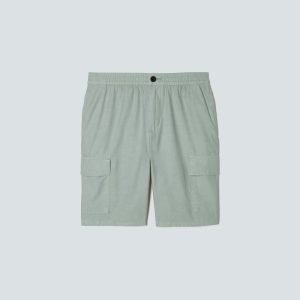The Cotton Linen Short | White Sage