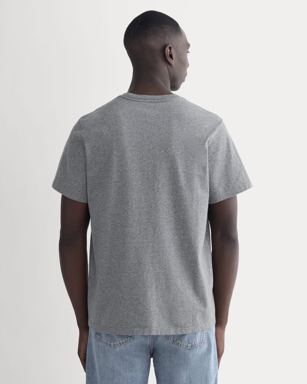 The Premium-Weight Crew | Uniform | Mid Heathered Grey - Image 4