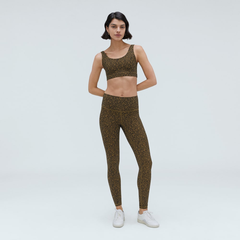 The Perform Legging? | Black / Breen Floral | Regular - Image 6