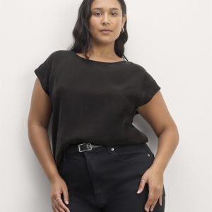 The Muscle Top in Butterlite | Black