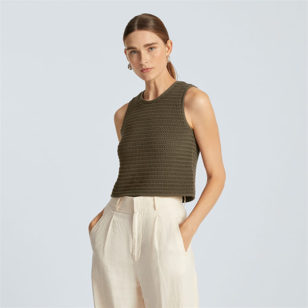 The Crochet Knit Cami | Beech - Image 2