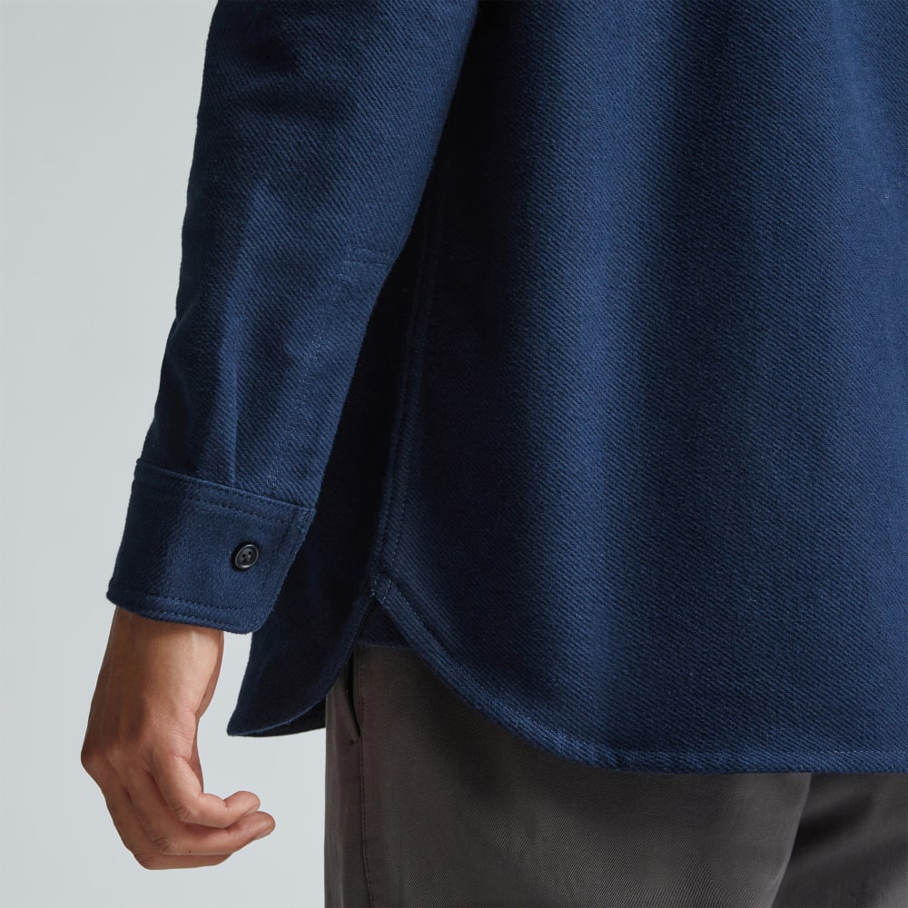 The Heavyweight Overshirt | Uniform | Deep Navy - Image 4