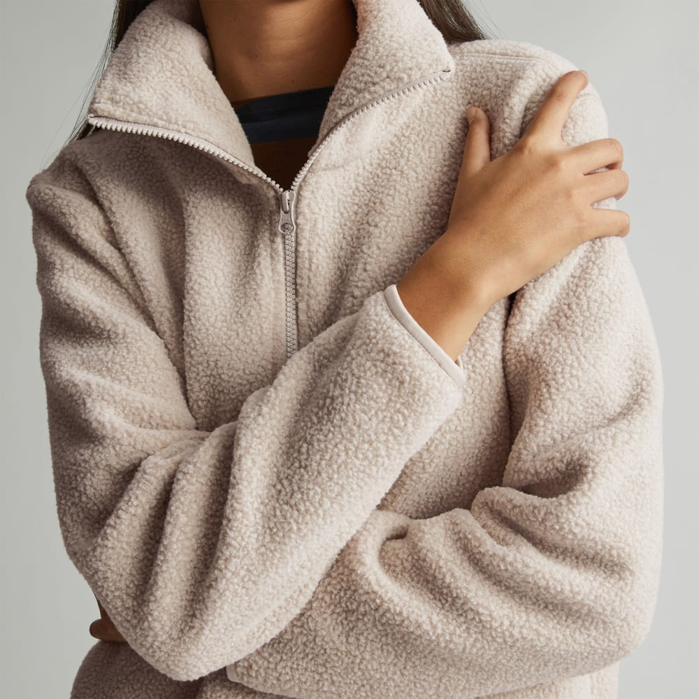The ReNew Fleece Half-Zip | Oat - Image 4