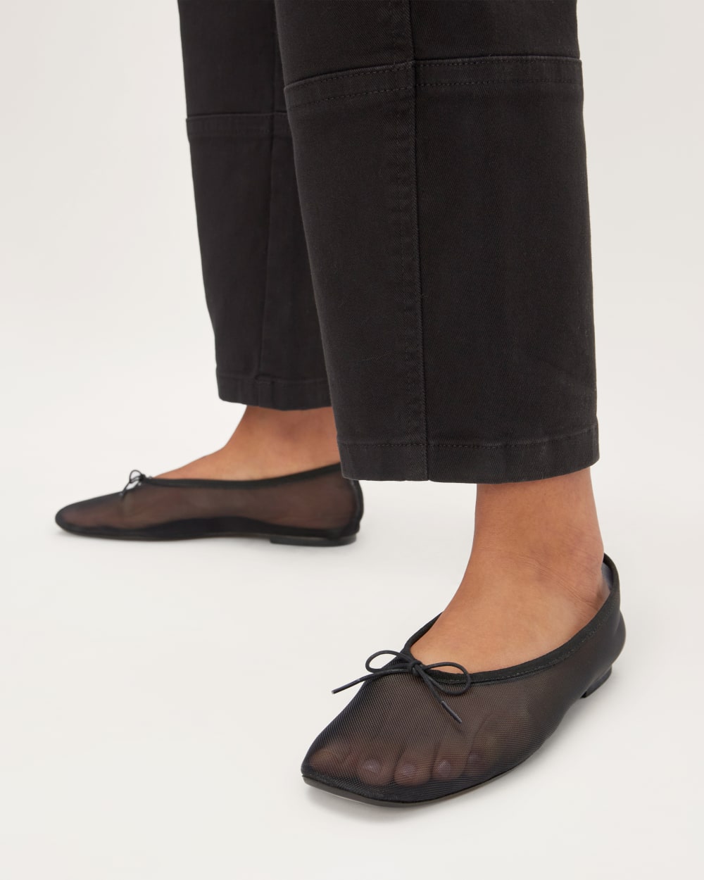 The Day Ballet Flat | Black Mesh - Image 2