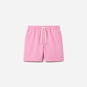 The Track Long Sweatshort | Bubble Gum