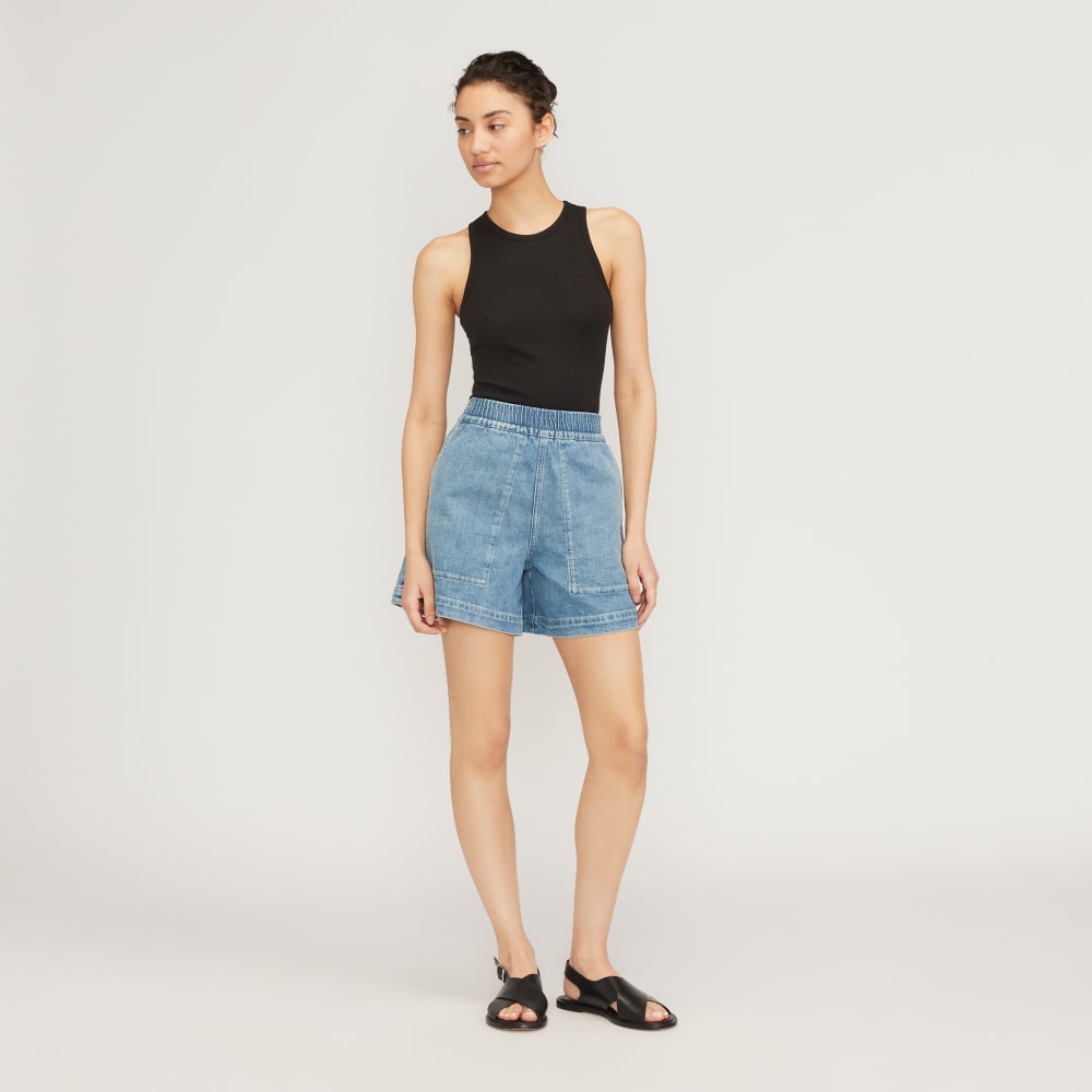 The Denim Utility Short | Shallow Water - Image 3