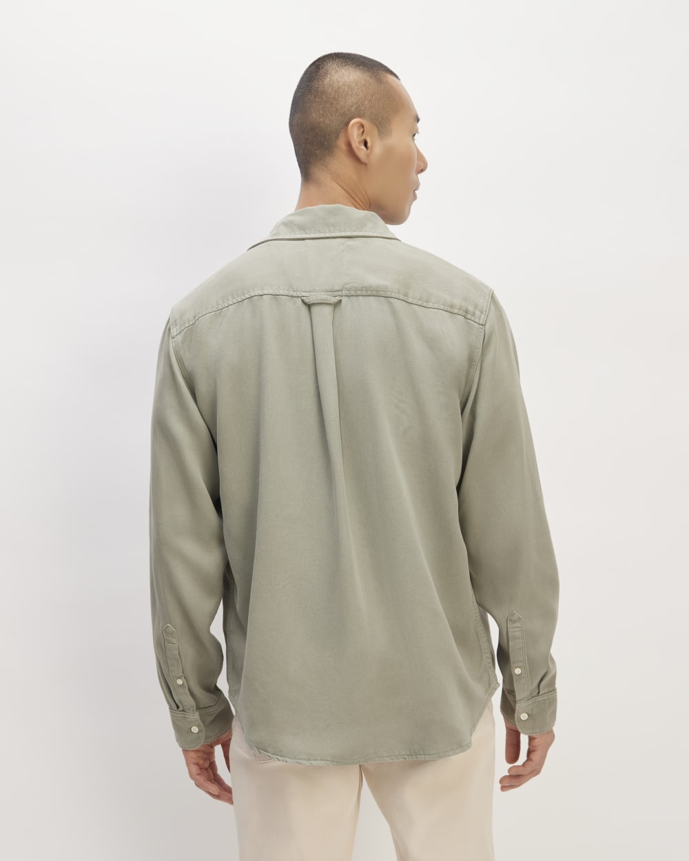The Utility Shirt Jacket in Buttersoft | Sage Green - Image 6