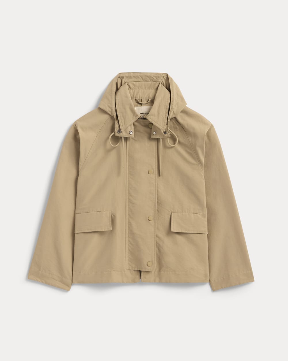 The Short Anorak | Trench Coat Khaki - Image 2