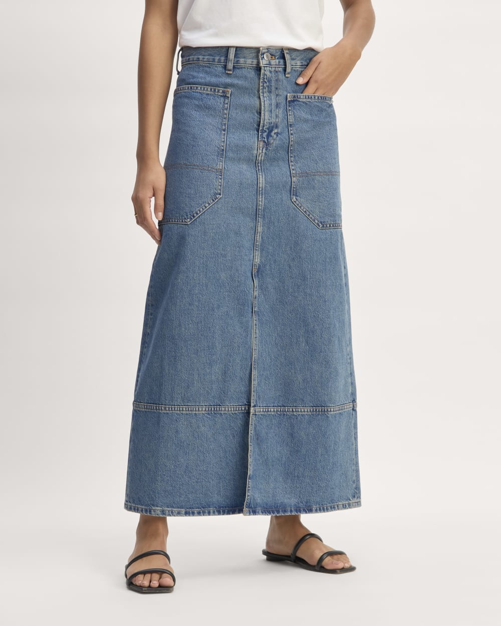 The Gardener Skirt | Medium Indigo - Image 3