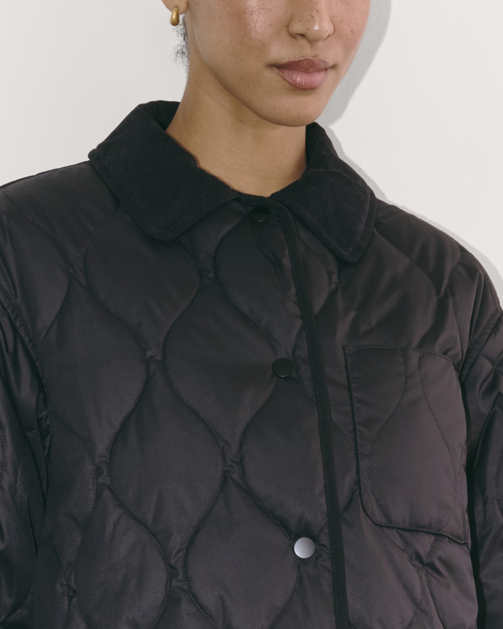 The Quilted Ranch Jacket | Black - Image 4