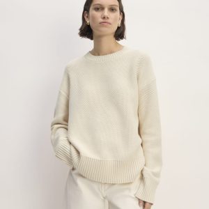 The Cotton Honeycomb Square Crew | Canvas