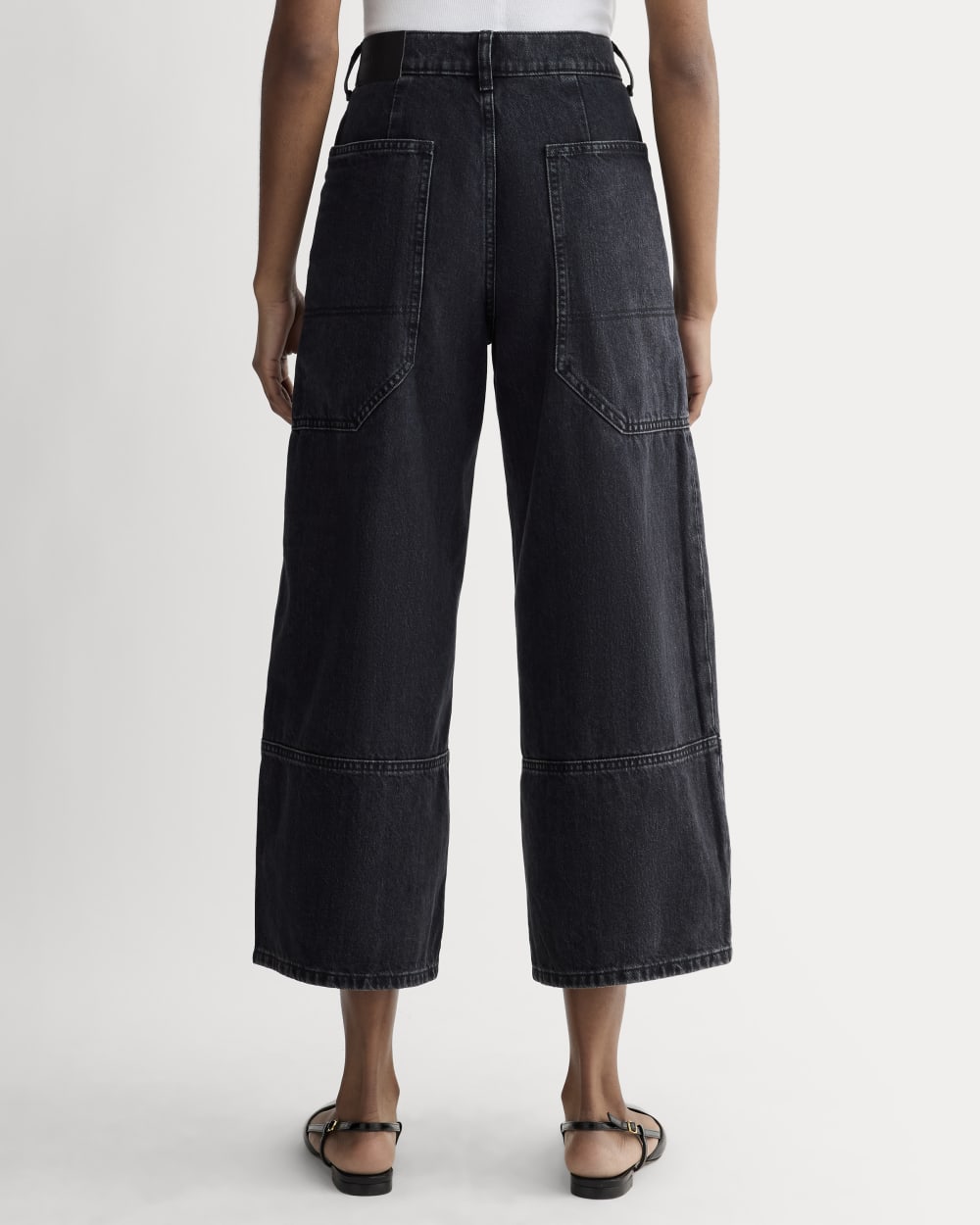 The Way-High® Gardener Cropped Jean | Washed Black - Image 5