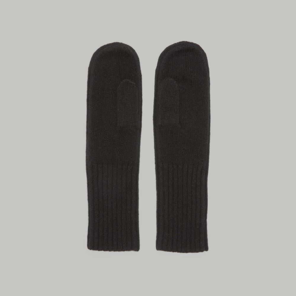 The Cashmere Mittens | Black - Image 4