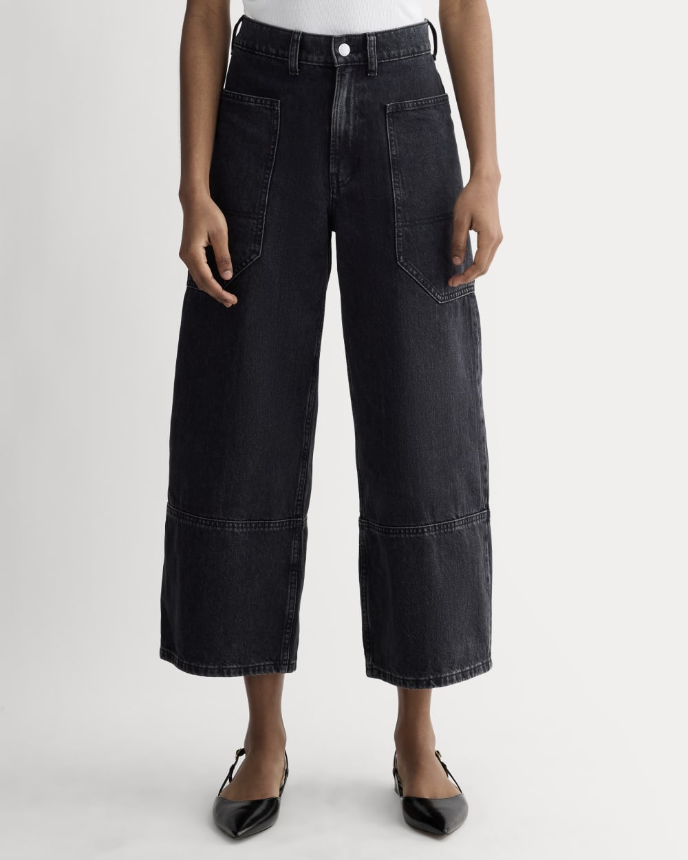The Way-High® Gardener Cropped Jean | Washed Black - Image 3