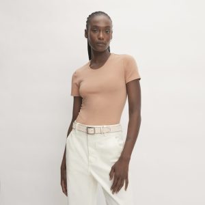 The Supima? Form Crew Neck Tee | Blush Pink