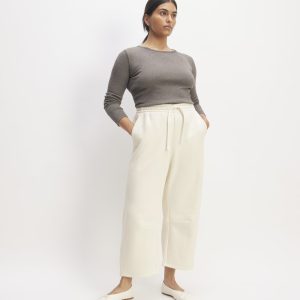 The ReTrack Barrel Sweatpant | Bone