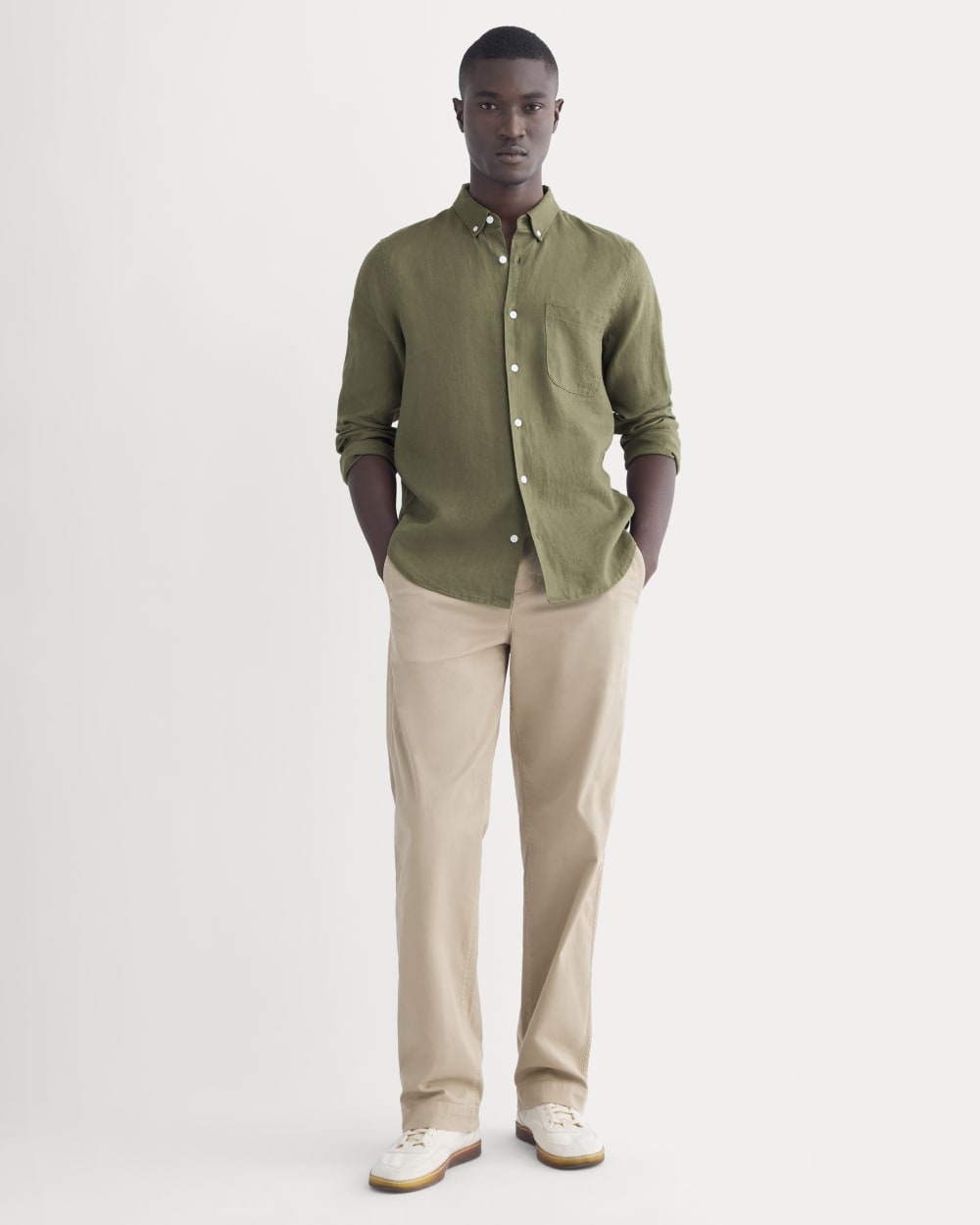The Classic Shirt in Linen | Kalamata - Image 3