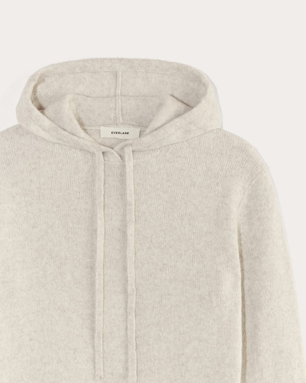 The Oversized Hoodie in Plush Cotton | Heathered Oat - Image 6