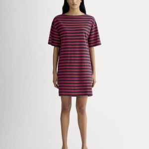 The Mariner Dress | Navy / Classic Red