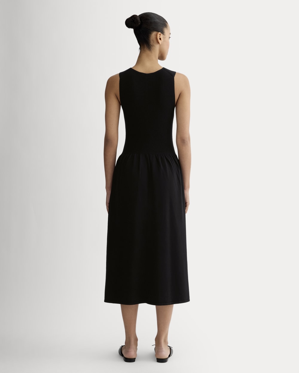 The Knit Crew Dress | Black - Image 4