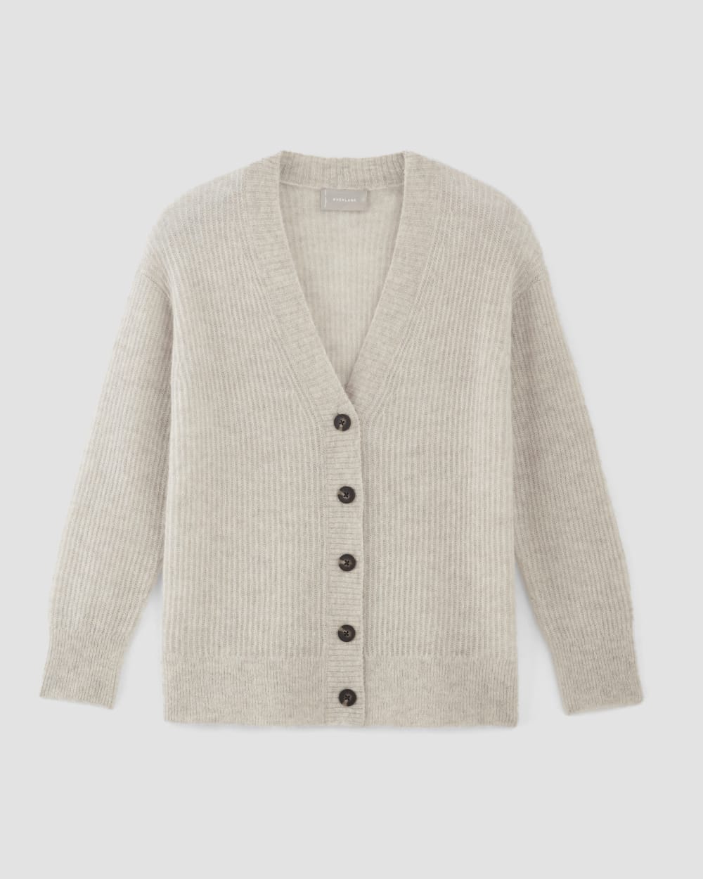 The Alpaca Oversized Cardigan | Almond - Image 2