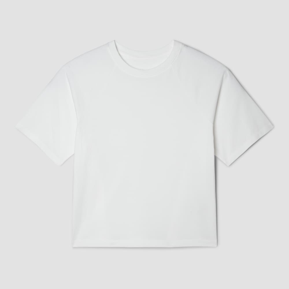 The Organic Cotton Raglan Tee | White - Image 2