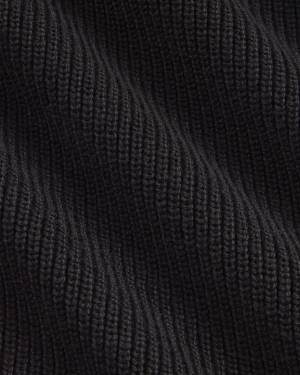 The Slouchy Funnel Neck in Everyday Cotton | Black - Image 6