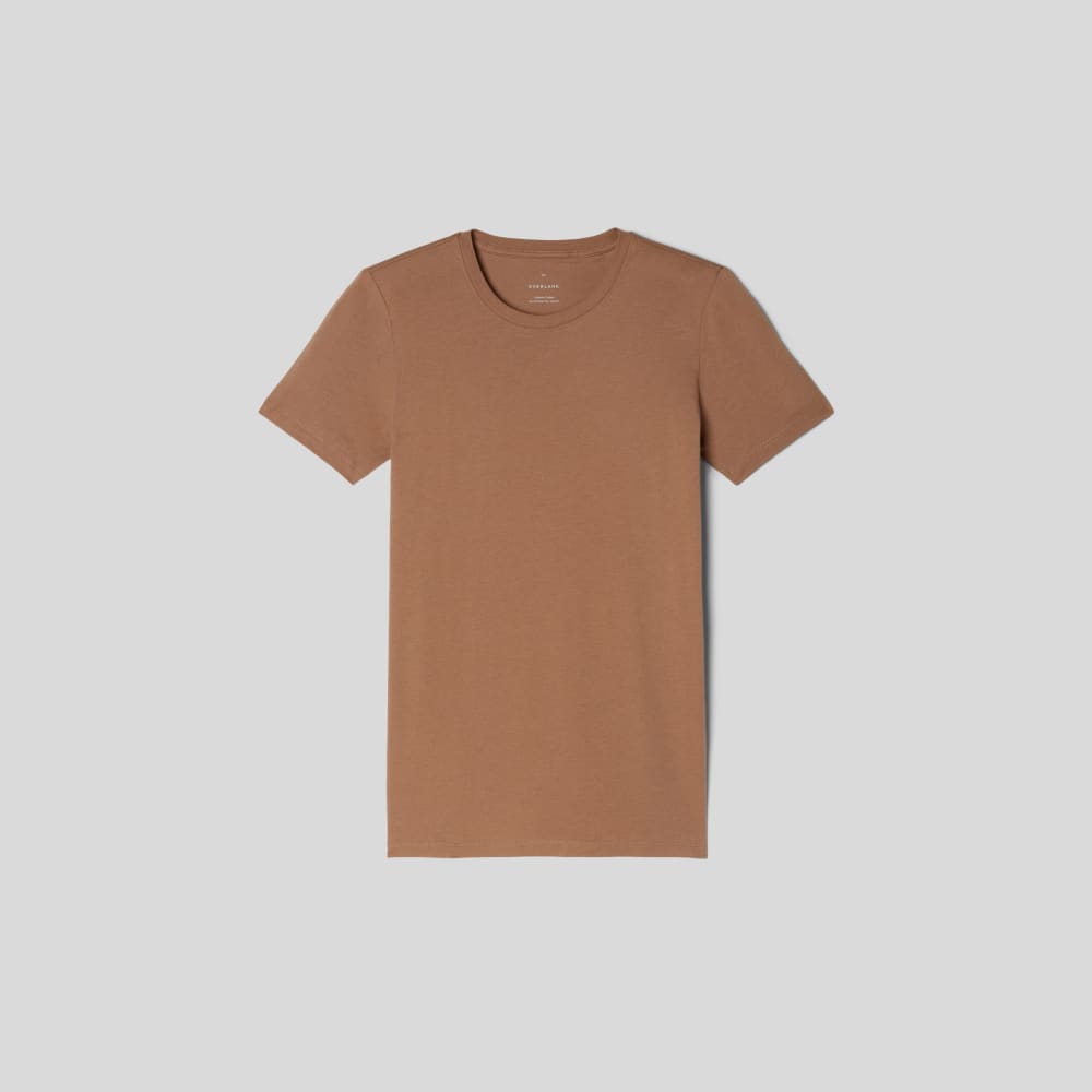 The Organic Cotton Crew Tee | Carob Brown - Image 2