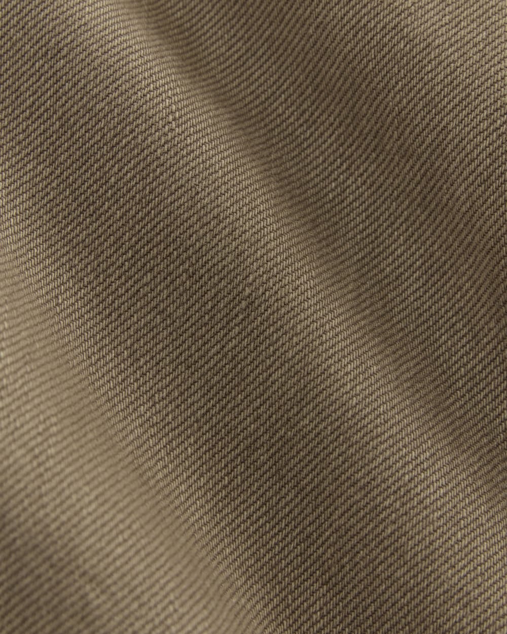 The Long Denim Barrel Jacket | Garment-Dyed Chocolate - Image 6