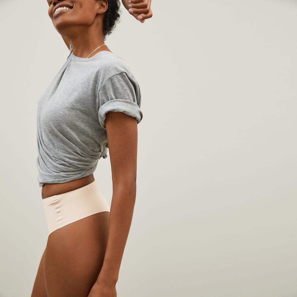 The Invisible High-Rise Thong | Light Tan - Image 3