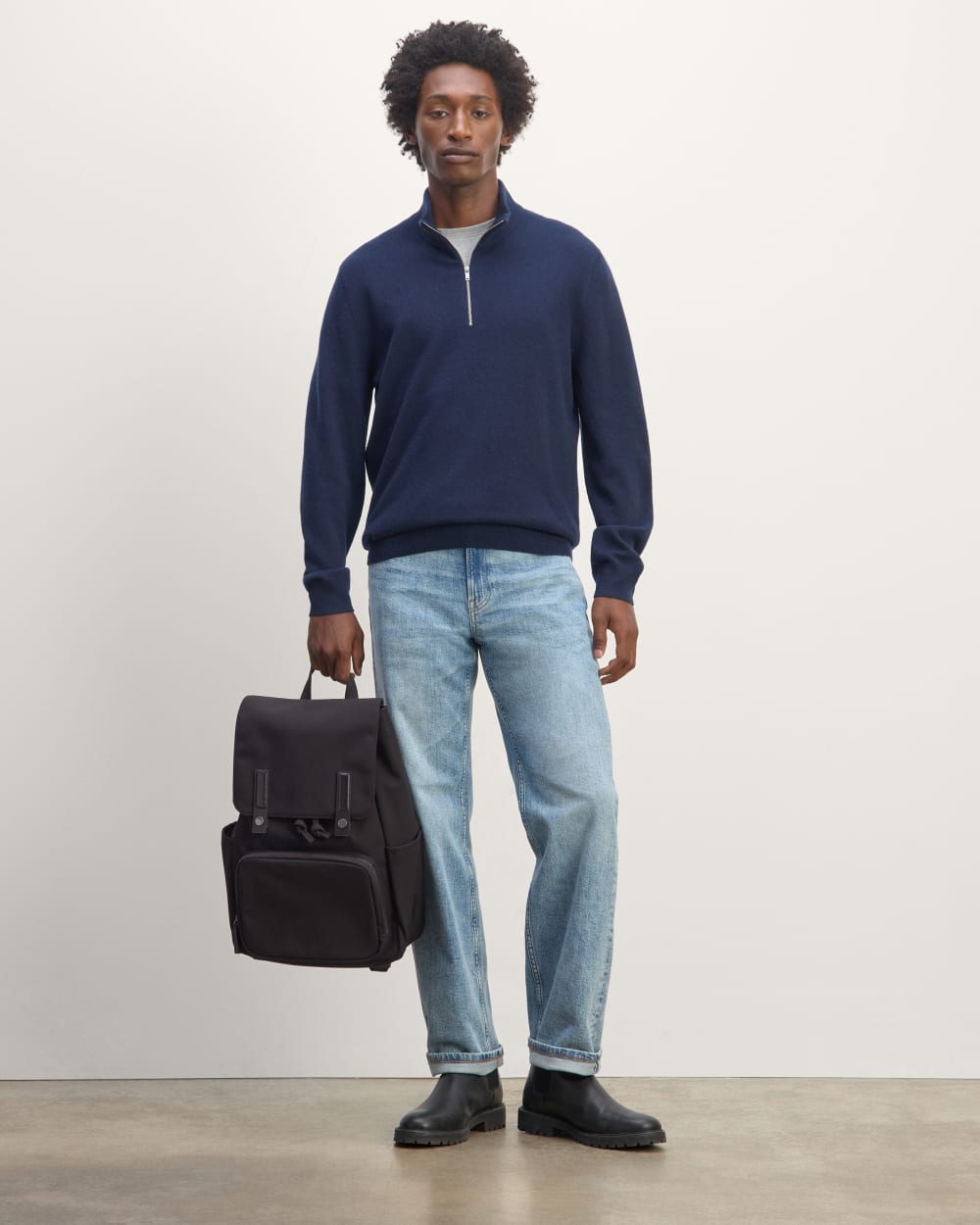 The Canvas Backpack | Black - Image 2